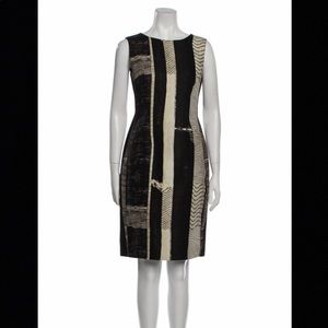 Max Mara printed knee-length Dress S